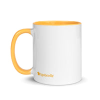 tsgabrielle® • Mug intérieur jaune doré • Céramique • 325 ml