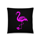 X - tsgabrielle® • Flamant Rose • Coussins • Noir • 3 Tailles