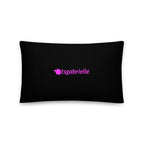 X - tsgabrielle® • Flamant Rose • Coussins • Noir • 3 Tailles