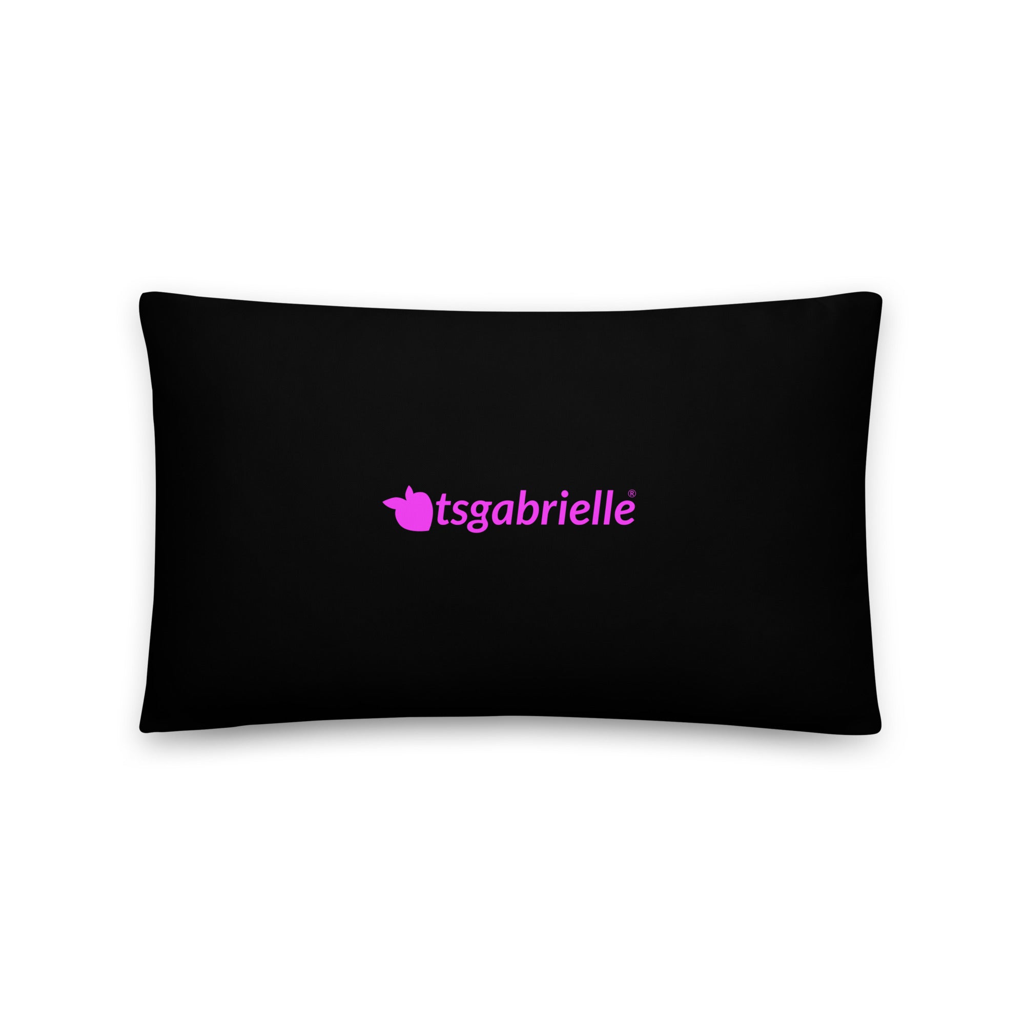 tsgabrielle® • Rose Flamant • Coussins • Noir • 3 Tailles