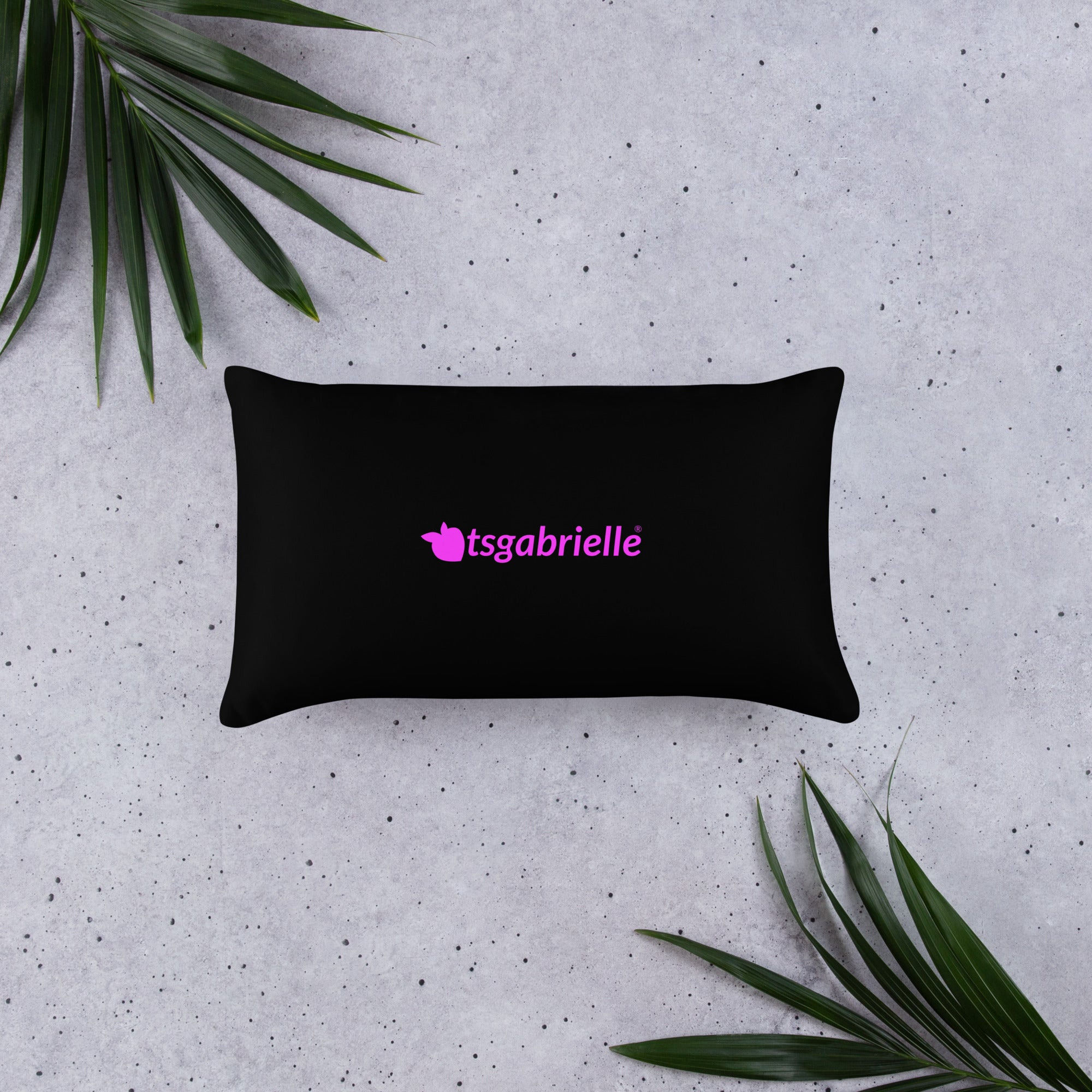 X - tsgabrielle® • Flamant Rose • Coussins • Noir • 3 Tailles