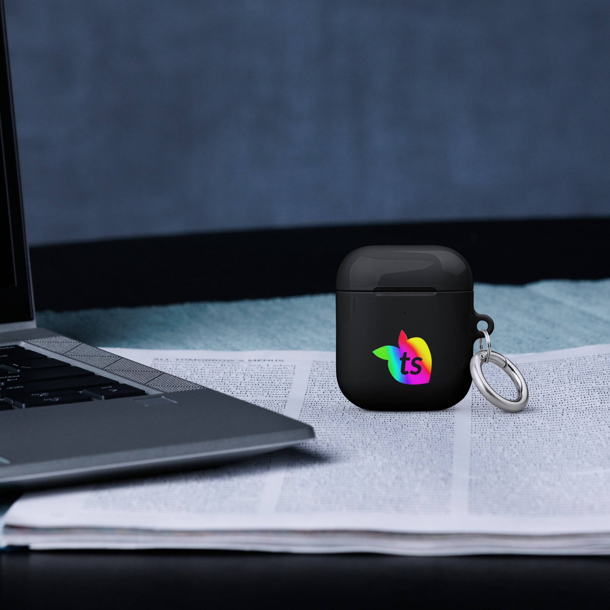 tsgabrielle® • Pride 2025 • Case Compatible with AirPods® • Black • AirPods Gen2 Black