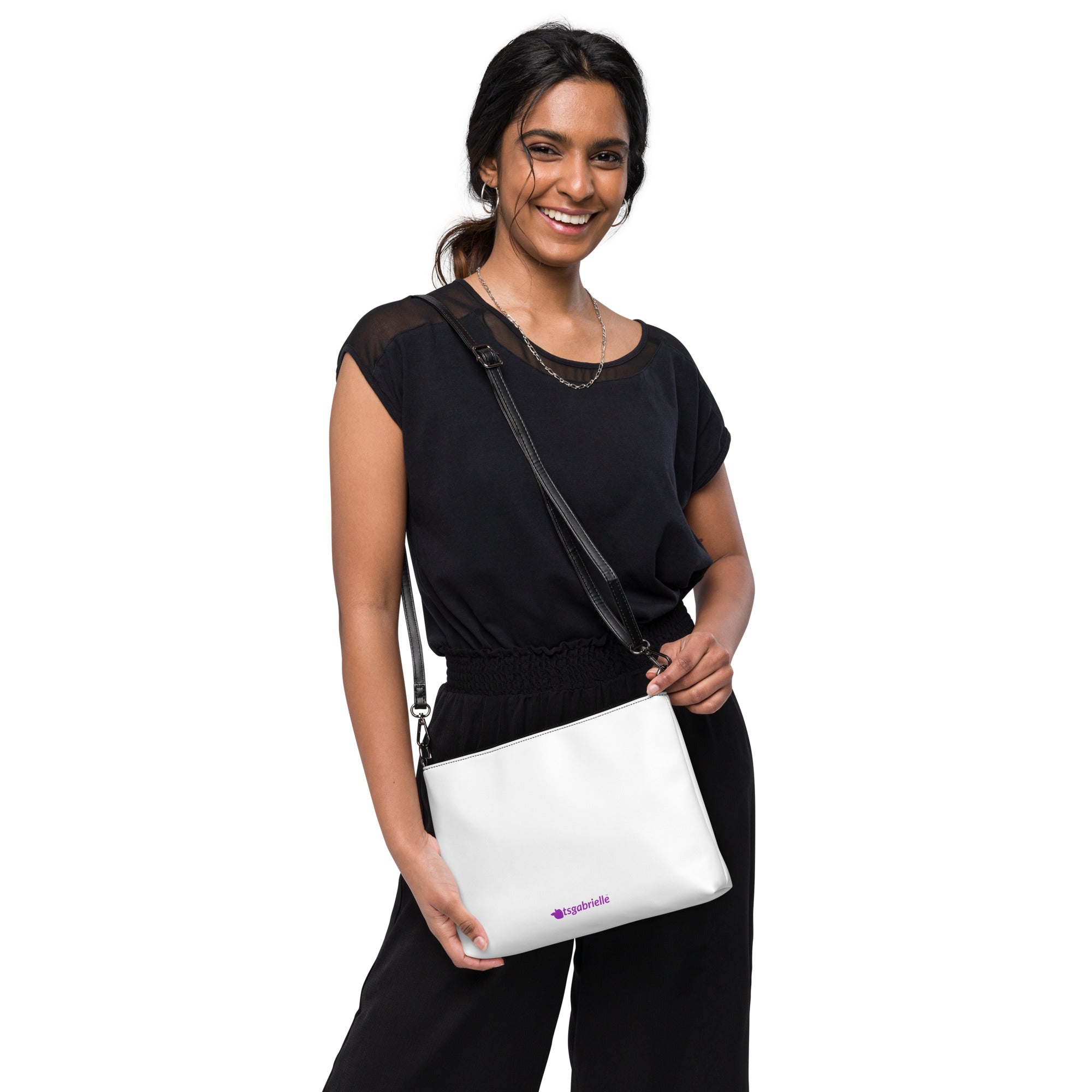 tsgabrielle® • Sac bandoulière • Blanc • 29 x 20 cm