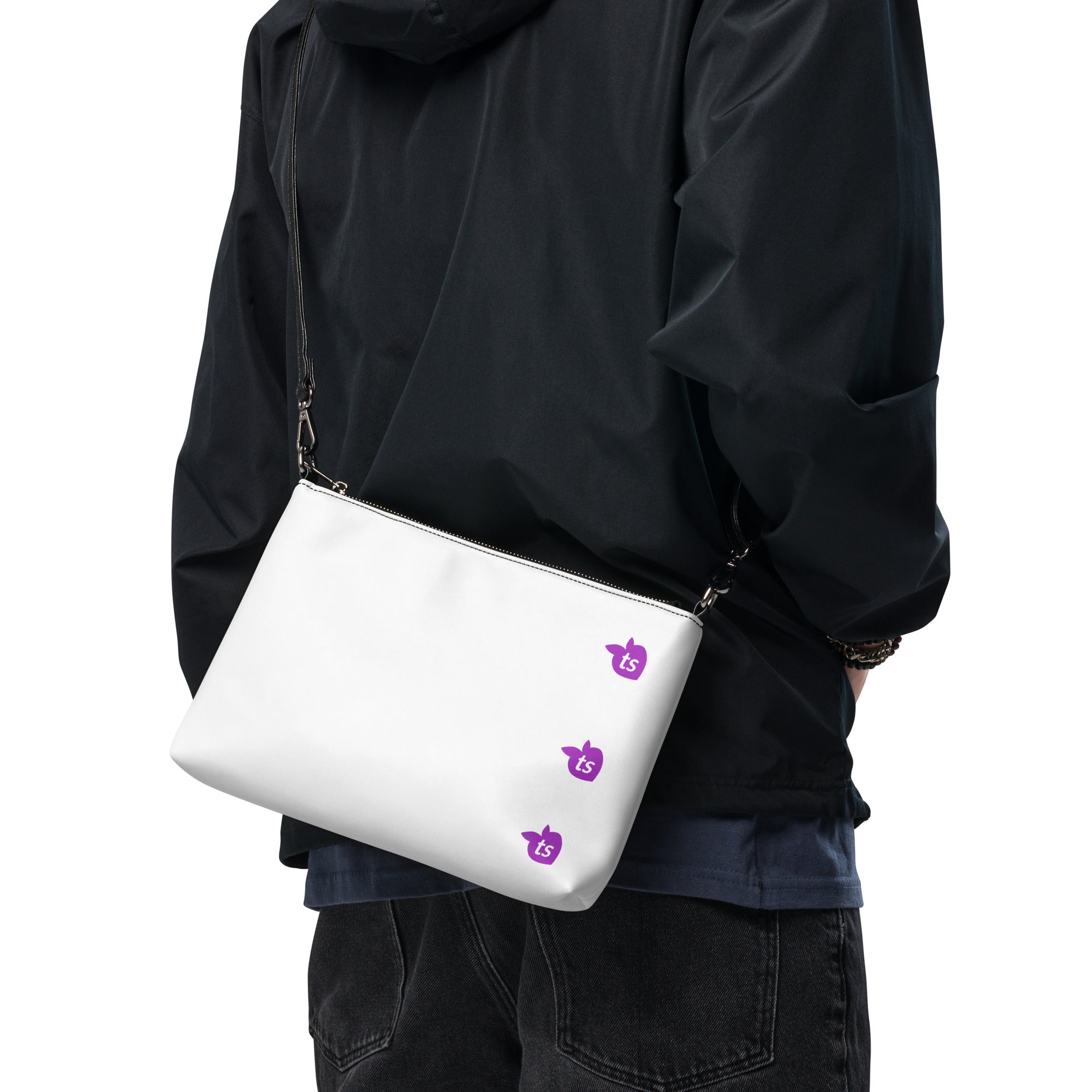 tsgabrielle® • Sac bandoulière • Blanc • 29 cm x 20 cm