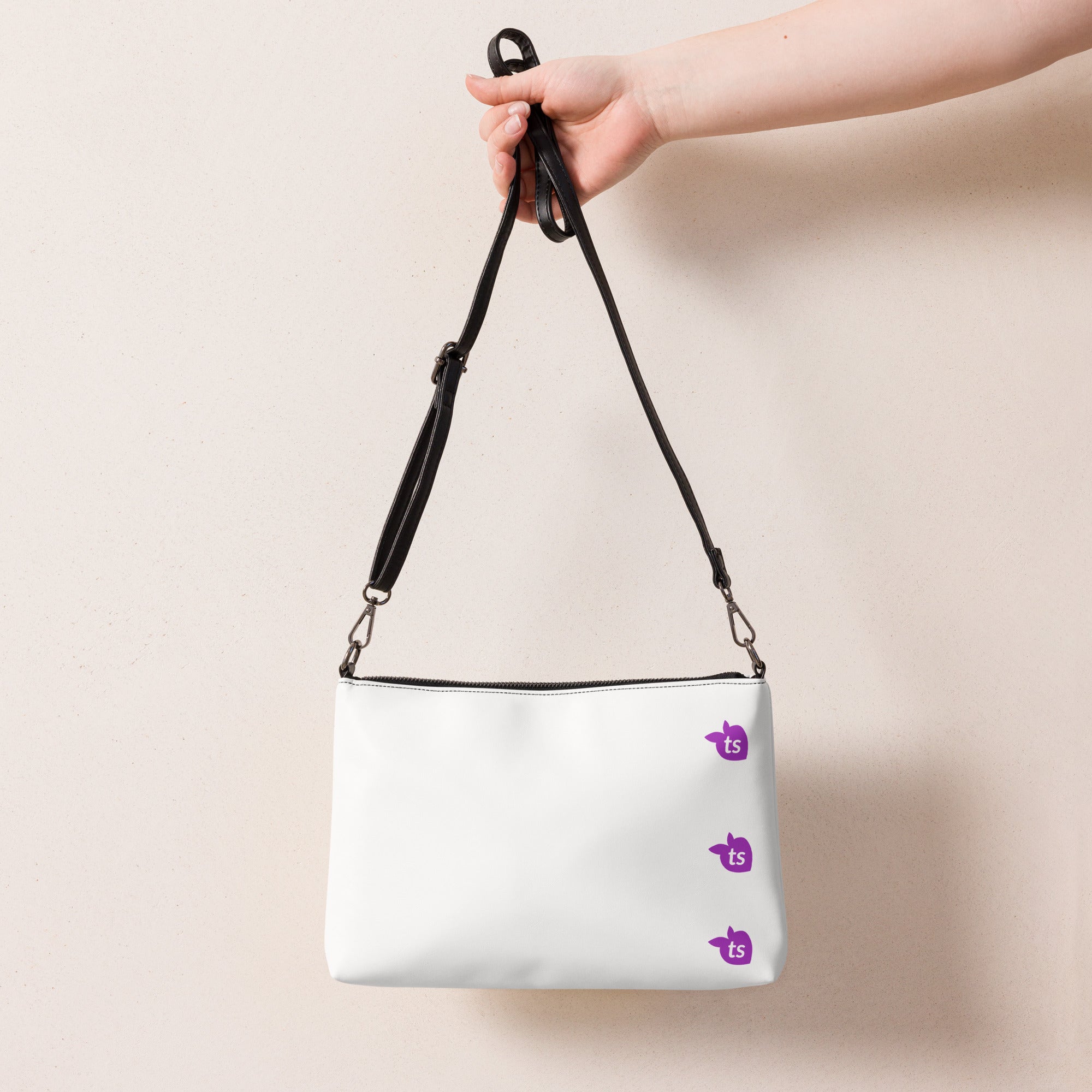 tsgabrielle® • Sac bandoulière • Blanc • 29 x 20 cm
