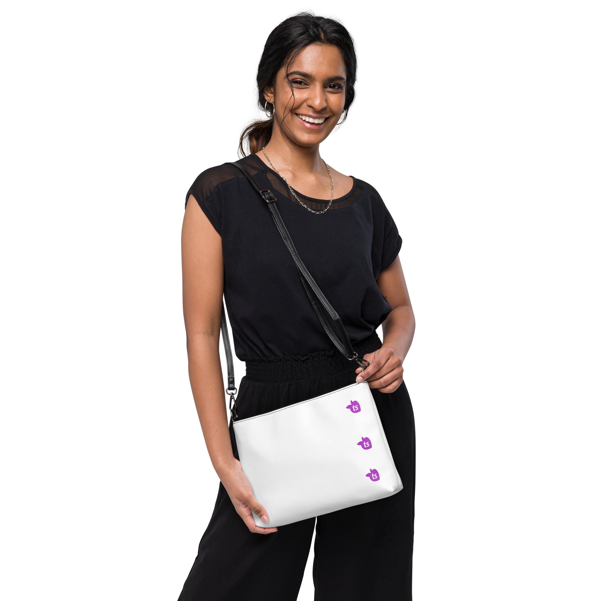 tsgabrielle® • Sac bandoulière • Blanc • 29 x 20 cm