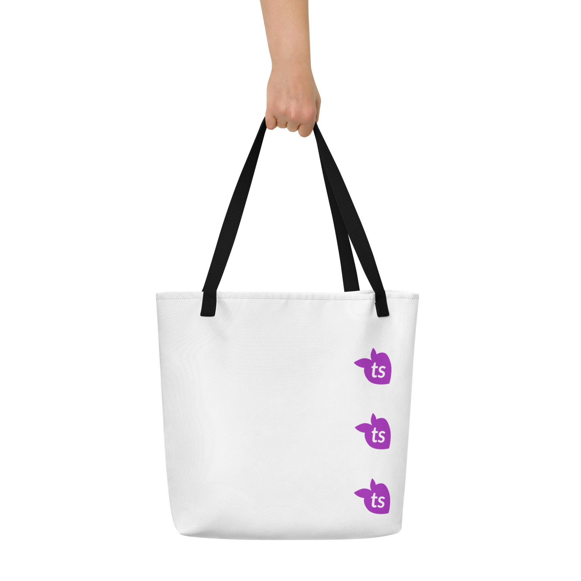 tsgabrielle® • Tote Bag • White • 16" x 20" •