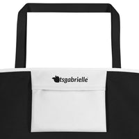 tsgabrielle® • Tote Bag • White • 16" x 20" •