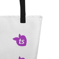tsgabrielle® • Tote Bag • White • 16" x 20" •