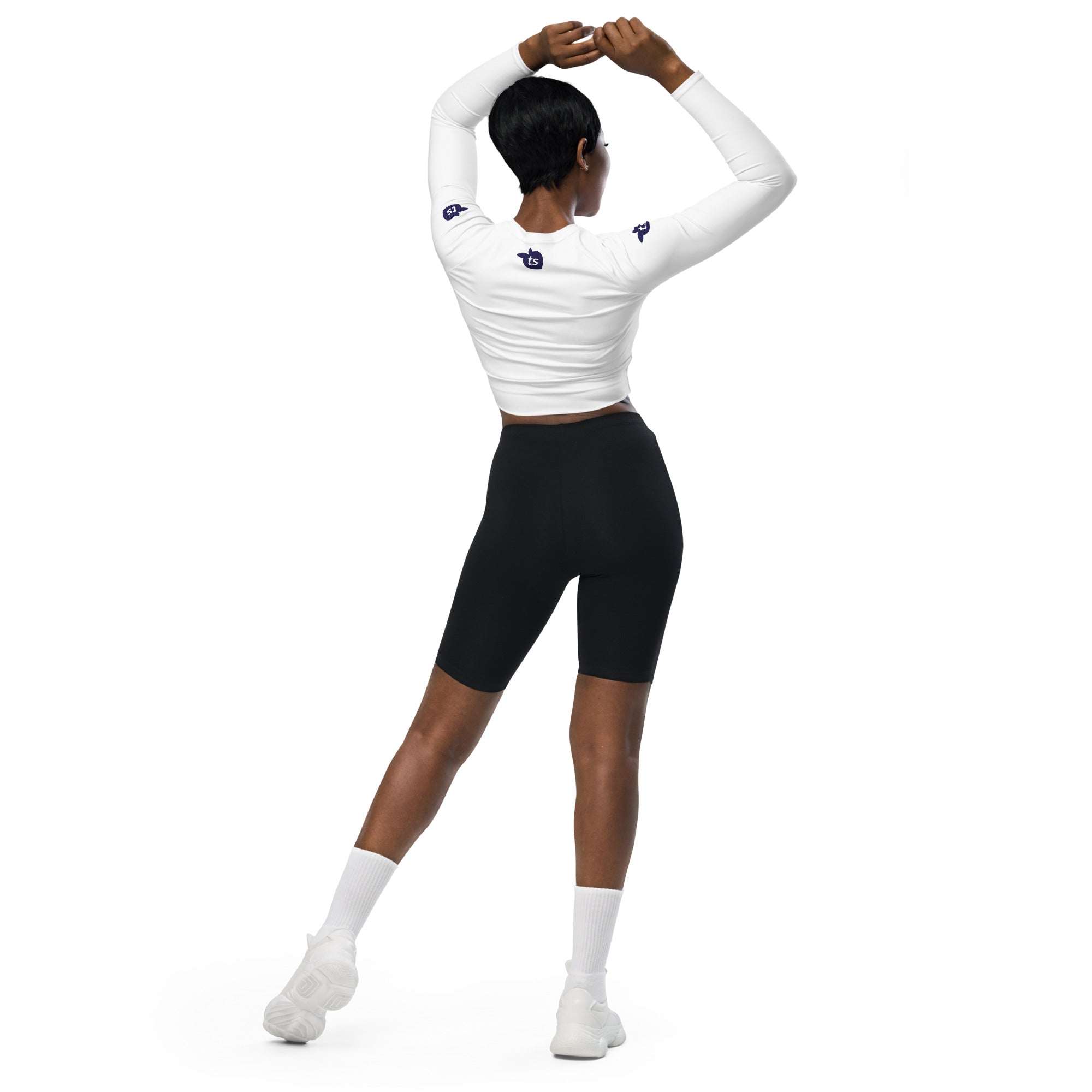 tsgabrielle® • Trans / Women's • Unicorn - Moonwhisper • Long-Sleeve Crop Top