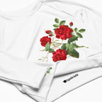 tsgabrielle® • Trans / Damen • TransFLOWer • Langarm-Crop-Top • Weiß