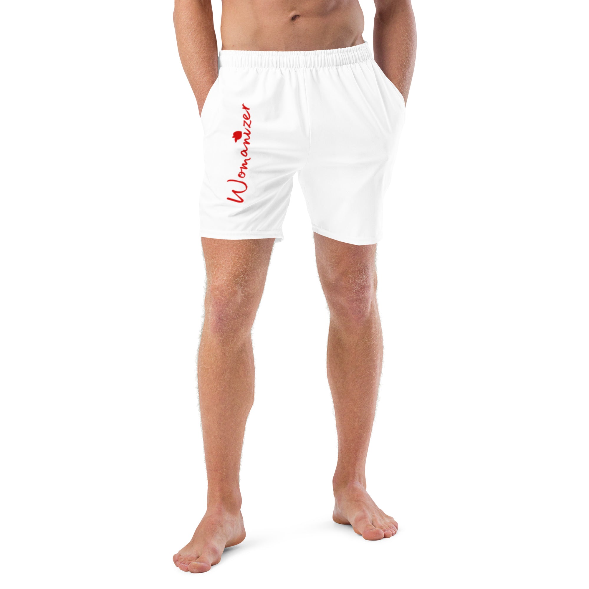 tsgabrielle® • For Him 👔 • Womanizer • Swim Trunks • White •