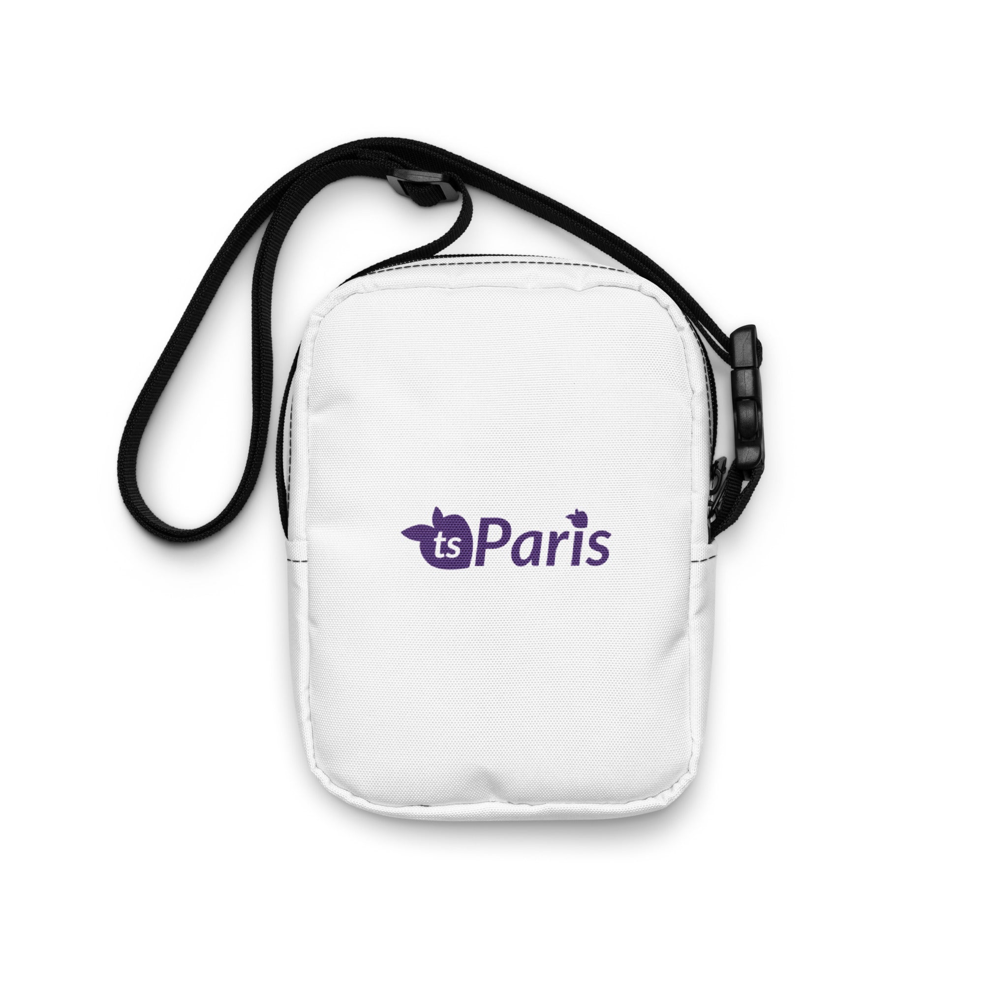 tsgabrielle® • Paris - La Tour Eiffel • Utility Crossbody Bag • White •