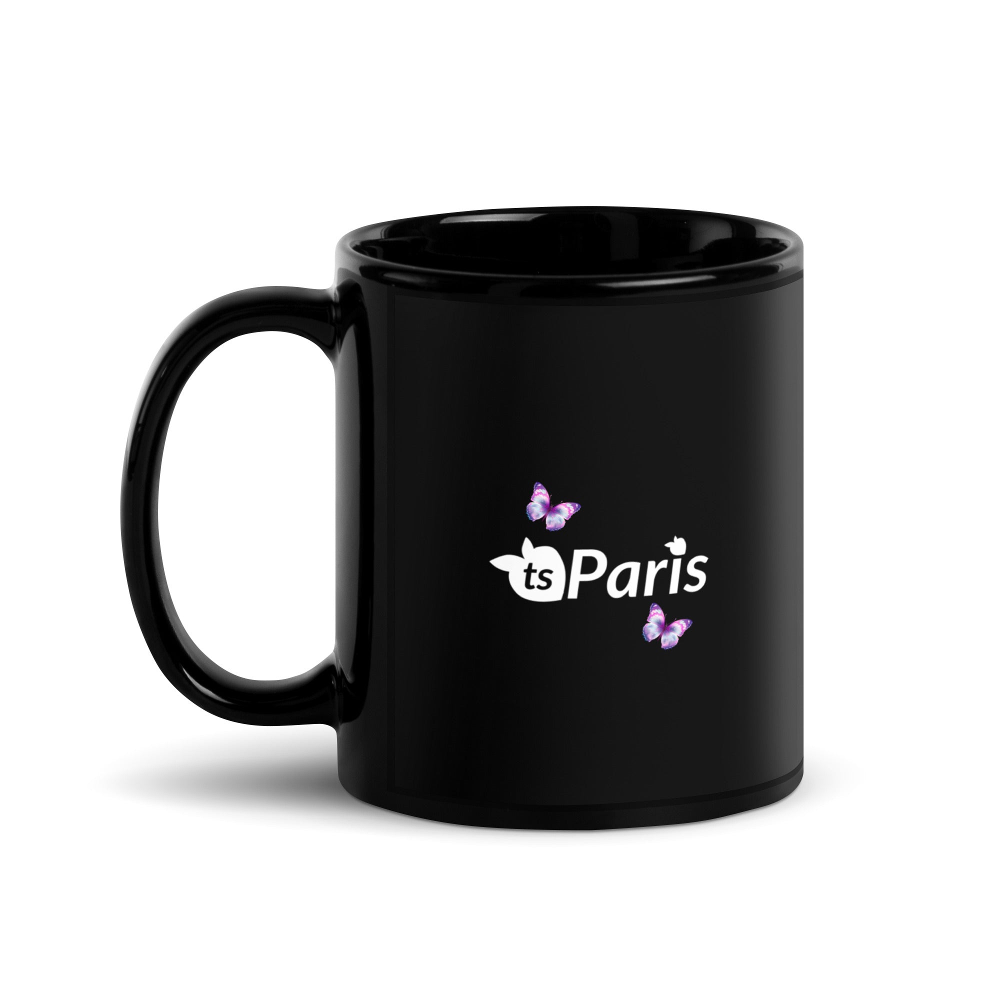 tsgabrielle® • Paris • Glossy Mug • Black • Ceramic • 2 Sizes •