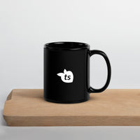 tsgabrielle® • Glossy Mug • Black • Ceramic • 2 Sizes •