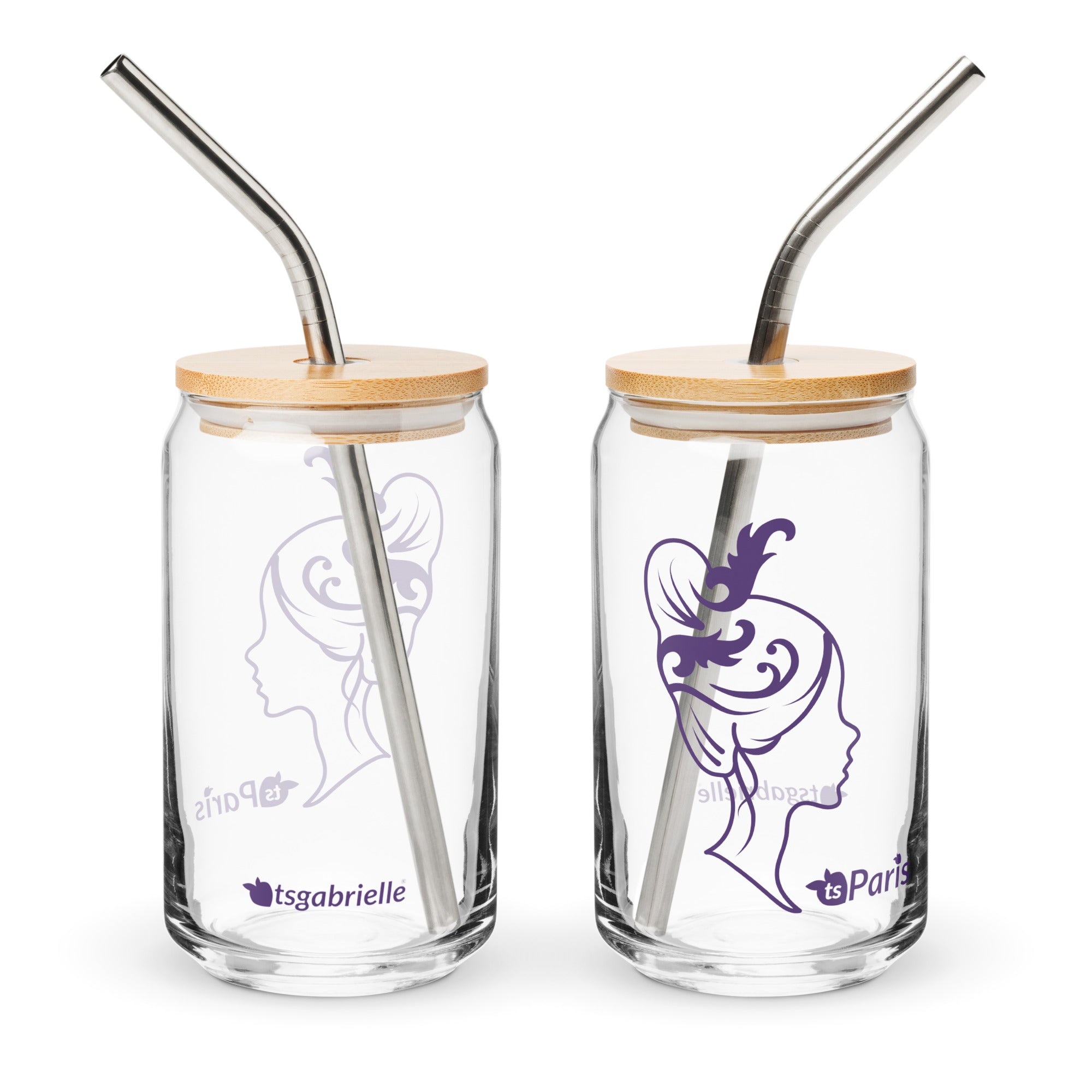 tsgabrielle® • Paris - Marie Antoinette • Dosenförmiges Glas • 473 ml • 2 Optionen