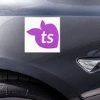 tsgabrielle® • Car Magnets • White • 2 Sizes