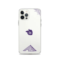 tsgabrielle® • Paris - The Louvre Pyramid • Clear Case Compatible with iPhone® • Latest Models • iPhone 12 Pro Clear Back cover