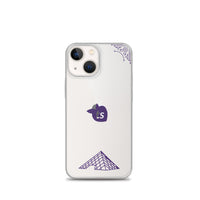 tsgabrielle® • Paris - The Louvre Pyramid • Clear Case Compatible with iPhone® • Latest Models • iPhone 13 mini Clear Back cover