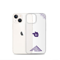 tsgabrielle® • Paris - The Louvre Pyramid • Clear Case Compatible with iPhone® • Latest Models •