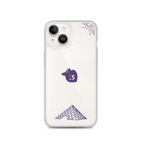 tsgabrielle® • Paris - The Louvre Pyramid • Clear Case Compatible with iPhone® • Latest Models • iPhone 14 Clear Back cover