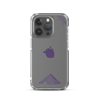 tsgabrielle® • Paris - The Louvre Pyramid • Clear Case Compatible with iPhone® • Latest Models • iPhone 15 Pro Clear Back cover