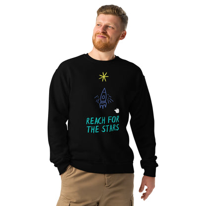 tsgabrielle™ • tsgabrielle™ • Men's Crew Neck Sweatshirt - Star • Apparel & Accessories • Men's Crew Neck Sweatshirt - Star • TSG3 - PP04 - 2400081A • Product mockup