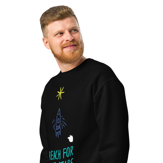 tsgabrielle™ • tsgabrielle™ • Men's Crew Neck Sweatshirt - Star • Apparel & Accessories • Men's Crew Neck Sweatshirt - Star • TSG3 - PP04 - 2400081A • Product mockup