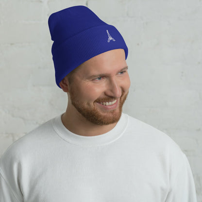 tsgabrielle™ • tsgabrielle™ • Men's Cuffed Beanie Blue (Paris) • • Men's Cuffed Beanie Blue (Paris) • TSG3 - PA02 - 2400069 •