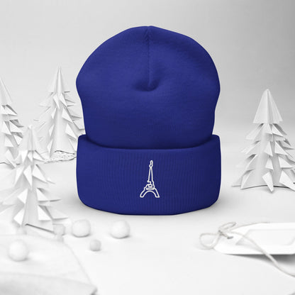 tsgabrielle™ • tsgabrielle™ • Men's Cuffed Beanie Blue (Paris) • • Men's Cuffed Beanie Blue (Paris) • TSG3 - PA02 - 2400069 •