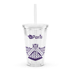 tsgabrielle® • Paris – Die Louvre-Pyramide • Plastikbecher • Transparent • 590 ml