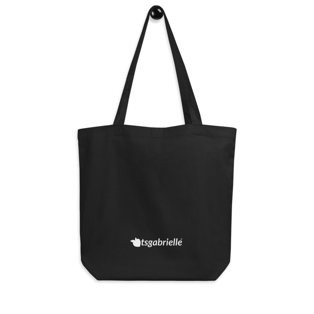 tsgabrielle® • Paris - Da Vinci • Tote Bag • Black • 100% Cotton Organic •