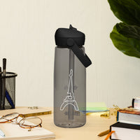CamelBak® Eddy® by tsgabrielle® • Paris - La Tour Eiffel • Sports Water Bottle • Flip Straw • 4 Colors • 25 oz •