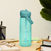 CamelBak® Eddy® by tsgabrielle® • Paris - La Tour Eiffel • Sports Water Bottle • Flip Straw • 4 Colors • 25 oz •