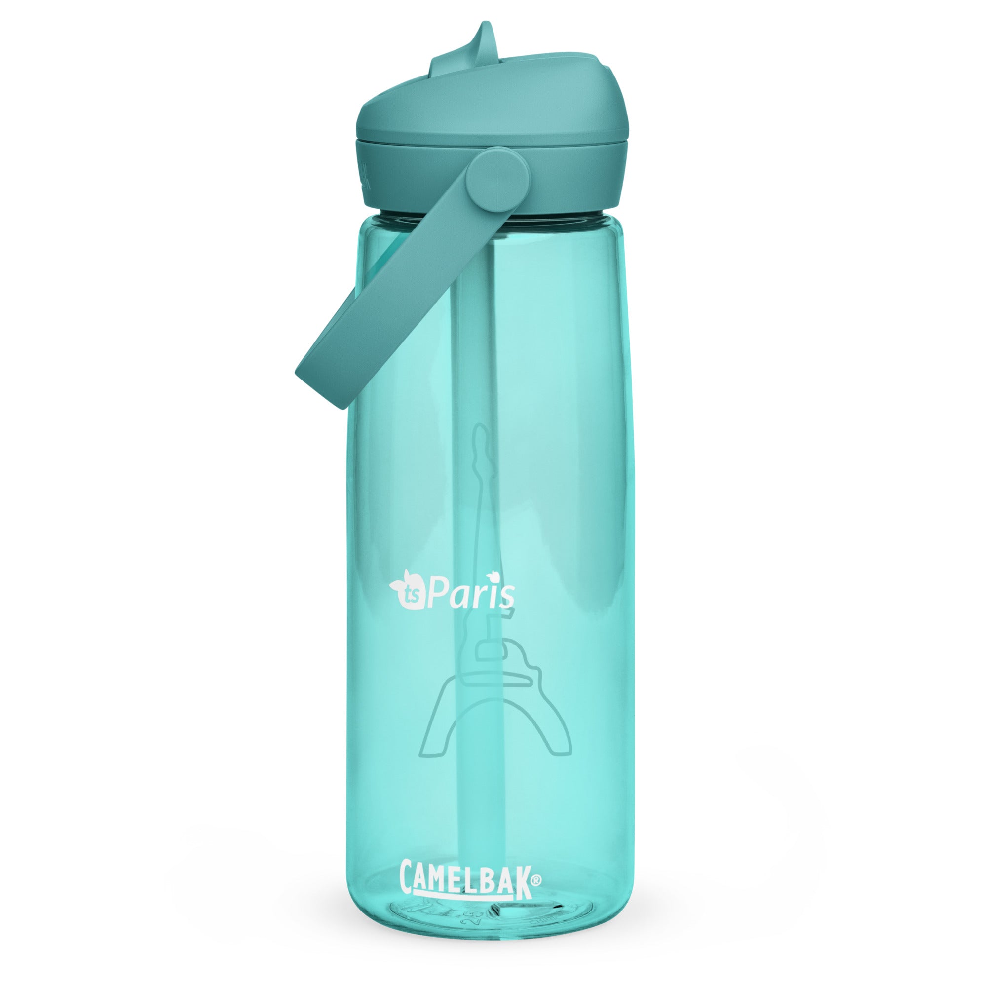 CamelBak® Eddy® by tsgabrielle® • Paris - La Tour Eiffel • Sports Water Bottle • Flip Straw • 4 Colors • 25 oz •
