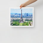 tsgabrielle® • Paris – La Tour Eiffel • Gerahmte Leinwand • 28 x 36 cm