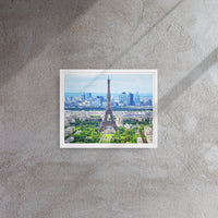 tsgabrielle® • Paris – La Tour Eiffel • Gerahmte Leinwand • 28 x 36 cm