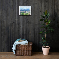 tsgabrielle® • Paris – La Tour Eiffel • Gerahmte Leinwand • 28 x 36 cm