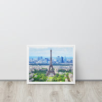 tsgabrielle® • Paris – La Tour Eiffel • Gerahmte Leinwand • 28 x 36 cm