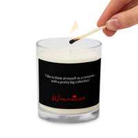 tsgabrielle® • Womanizer • Glass Jar Soy Wax Candle •