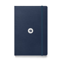 JournalBook® by tsgabrielle • Hardcover Bound Notebook • 8 Colors • Navy Lined Beige