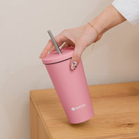 tsgabrielle® • Tumbler • Stainless Steel • Pink • 20 oz •