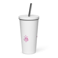 tsgabrielle® • Paris - Marie Antoinette • Tumbler • Stainless Steel • White • 20 oz •