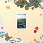 tsgabrielle® • Paris – Panoramablick • Blasenfreier Aufkleber • 3 Größen