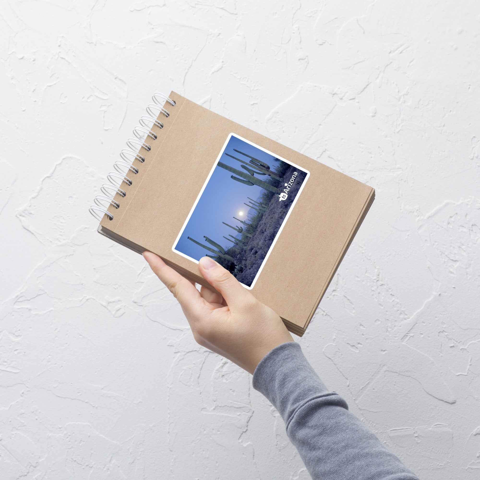 tsgabrielle® • Arizona - Parc national de Saguaro • Autocollant sans bulles • 3 tailles