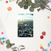 tsgabrielle® • Paris – Panoramablick • Blasenfreier Aufkleber • 3 Größen