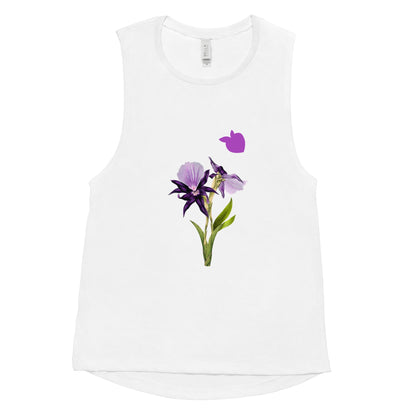 tsgabrielle™ • tsgabrielle™ • Trans / Women's Muscle Tank - Flower • Apparel & Accessories • Trans / Women's Muscle Tank - Flower • TSG3 - PP05 - 2400109A •