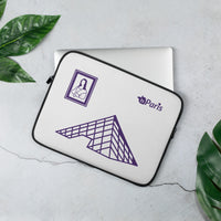 tsgabrielle® • Paris - La Pyramide du Louvre • Housse pour ordinateur portable • 2 tailles - 13" et 15"