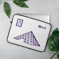 tsgabrielle® • Paris - La Pyramide du Louvre • Housse pour ordinateur portable • 2 tailles - 13" et 15"