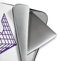 tsgabrielle® • Paris - La Pyramide du Louvre • Housse pour ordinateur portable • 2 tailles - 13" et 15"